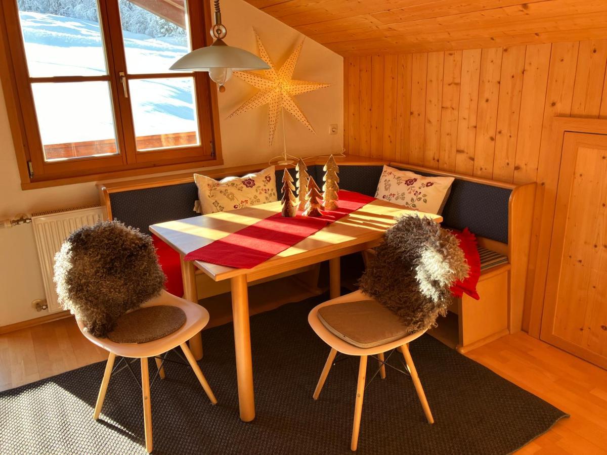 Ferienwohnung Bergblick Am Rande Der Wildnis Sibratsgfäll エクステリア 写真
